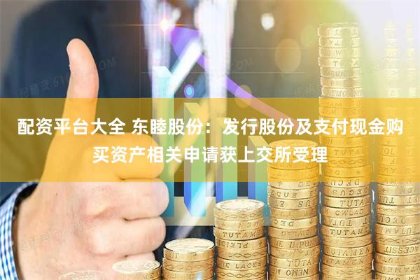 配资平台大全 东睦股份：发行股份及支付现金购买资产相关申请获上交所受理